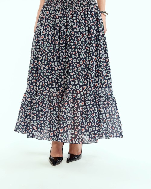 SIXDO Woven Flared Dress 2 Pieces